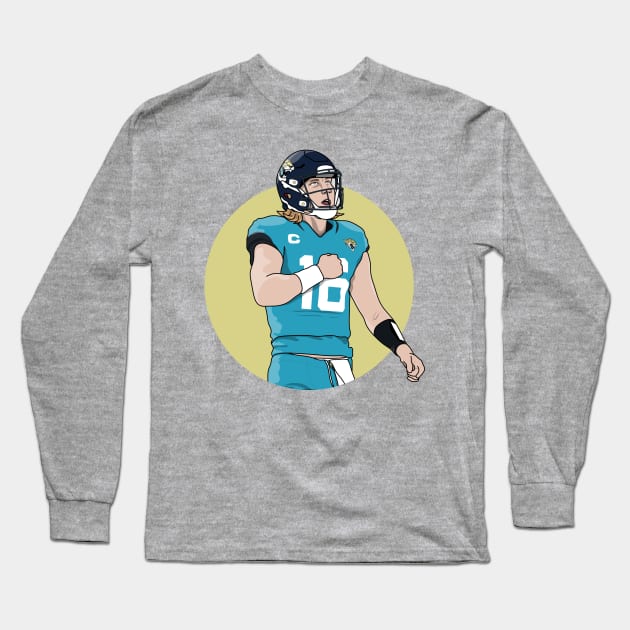 Lawrence the quarterback Long Sleeve T-Shirt by rsclvisual